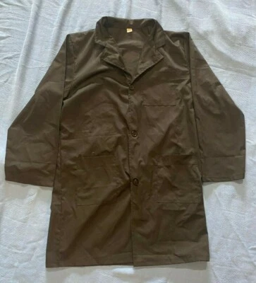 Women's Chef's Coat Long Sleeve Black Kitchen Shirt, Medium - Image 1 of 4