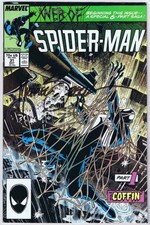 Web Of Spider-Man 31 Marvel Comics Kraven's Last Hunt "The Coffin" Part 1