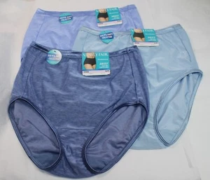 NWT set/3 VANITY FAIR ILLUMINATION BRIEFS 13109 BLUE HARBOR MOCKINGBIRD RAIN M/6 - Picture 1 of 5