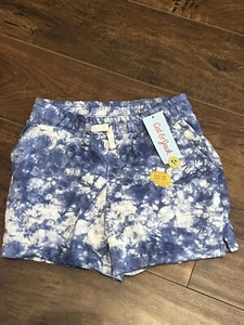 Cat and Jack Tye Dye Blue Shorts size M. B90 - Picture 1 of 2