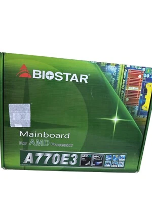 Biostar A770E3 Mainboard For AMD Processor Motherboard SKU8213 - Image 1 of 4