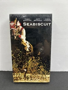 BRAND NEW Seabiscuit (VHS; 2003) Tobey Maguire RARE Sealed OOP - Picture 1 of 8