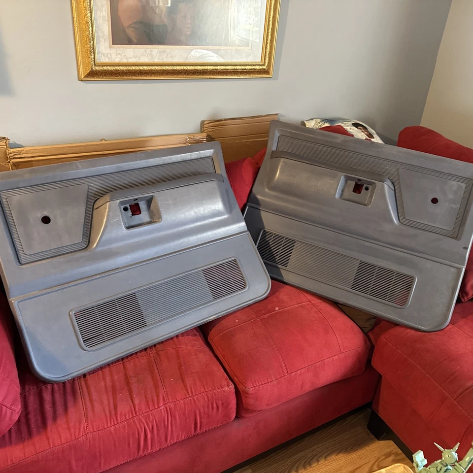 1981-1993 Dodge Truck Door Panel Pair Left And Right Side D150 W150 OEM Mopar - Image 1 of 4