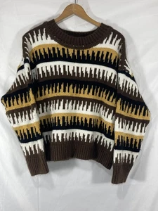 La Lavon Pullover Brown Sweater Size S - Picture 1 of 16