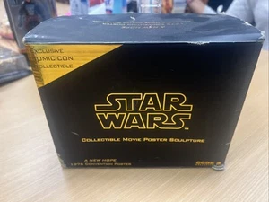 A New Hope Star Wars 1976 Movie Convention Poster Comic Con Code 3 Collectibles - Picture 1 of 5