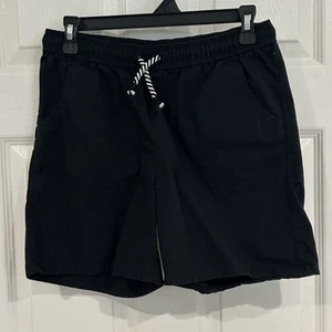 Cat & Jack Girl Black Shorts Lightweight Drawstring XL 14/16 School 5.5" Inseam - Picture 1 of 7