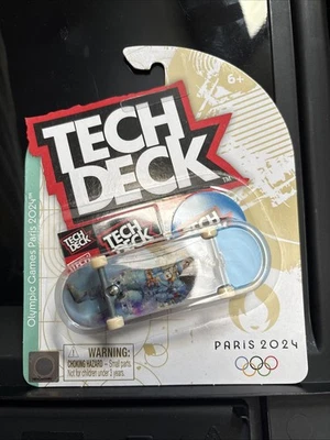 Tech Deck - Juegos Olímpicos de París 2024 - Cubierta Aurelien Giraud ULTRA RARA Foto 1 de 2