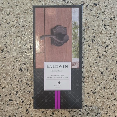 Baldwin Prestige Series Inactive Left Hand Madrina Lever Venetian Bronze Finish - Image 1 of 4