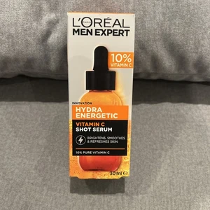 L'OREAL Men Expert Hydra Energetic Vitamin C Shot Serum 30ml NEW - Picture 1 of 4