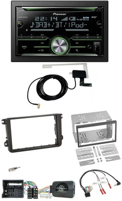 Pioneer CD USB Lenkrad Bluetooth 2DIN DAB Autoradio für VW T6 2015-2019 - Bild 1 von 4