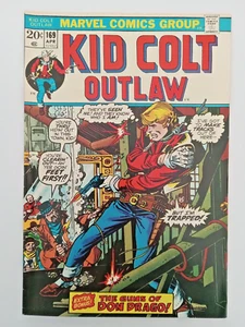 Marvel WESTERN Comics KID COLT OUTLAW #169 Fine - Picture 1 of 3