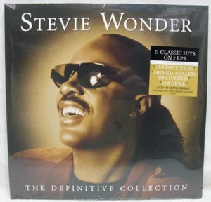 NEW & Sealed Stevie Wonder "The Definitive Collection" 2-LP Vinyl Record 2024 - Picture 1 of 2