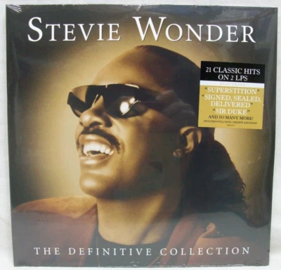 NEW & Sealed Stevie Wonder "The Definitive Collection" 2-LP  Vinyl Record 2024 Foto 1 de 2
