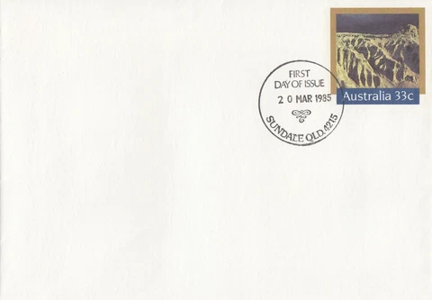 (46650) Australia FDC Postal Stationery 1985 Cover