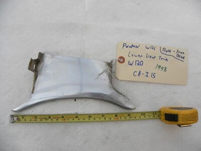 Mercedes Benz Ponton W120 W121 180a 190 Lower Right Below Hood Vent Trim  CA-I15 Foto 1 de 4