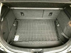 Rear Trunk Floor Style Organizer Mesh Cargo Net for MAZDA3 (5 door) 2010-2013 - Picture 1 of 12
