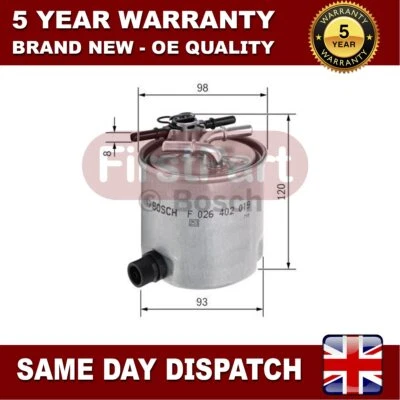 Fits Dacia Logan Renault MCV Express 1.5 dCi Firstpart Fuel Filter - Image 1 of 4