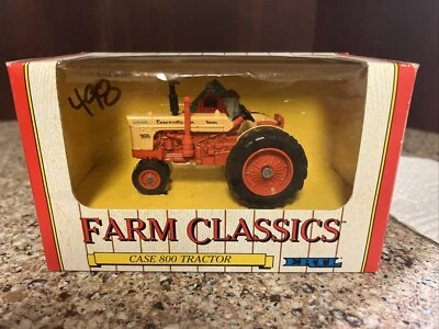 VINTAGE 1991 ERTl “FARM CLASSICS" CASE 800 TRACTOR DIECAST TOY 1:43 ~ NIB - Image 1 of 4
