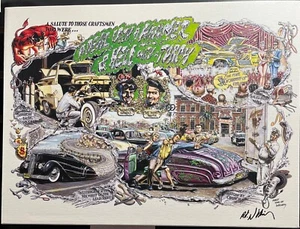 Robert Williams Giclée-Druck "Teufel mit Hammer" signiert Roth/Barris NEUWERTIG - Bild 1 von 1