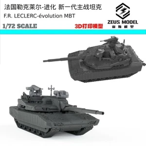 3D printing 1/72 French EVO Leclerc Evolution Main Battle tank model kit 2024 - Picture 1 of 1