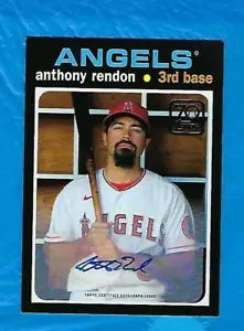 Anthony Rendon Auto 2021 Topps 70 Years 1971 Autograph #10/10 Rare! ! - Bild 1 von 2