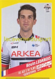 A10 KEVIN LEDANOIS # TEAM ARKEA SAMSIC STICKER PANINI UPDATE TOUR DE FRANCE 2019 - Imagen 1 de 2