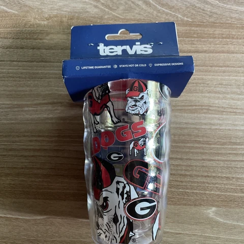 Tervis NCAA Georgia Bulldogs 10 oz Classic Wavy Toddler Tumbler New Cover