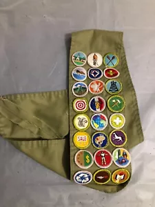 Misc Boy Scout Scarf And Patches Lot Bundle - Picture 1 of 4