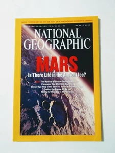 National Geographic - Mars Is There Life In The Ancient Ice - Magazine Jan 2004 - Picture 1 of 2