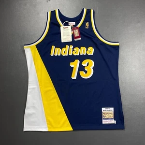 100% Authentic Mark Jackson Mitchell & Ness 96 97 Pacers Jersey Size 52 2XL Mens - Picture 1 of 6