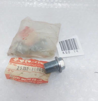 Suzuki DS100 DS125 TS125 RM125 RM250 DS185 TS185 Gear Shift Cam Stopper Bolt NOS - Image 1 of 2