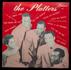 The Platters - The Platters 651, Mono, 1st pressing, DG with Gold Text, US, 1957 - Picture 1 of 14