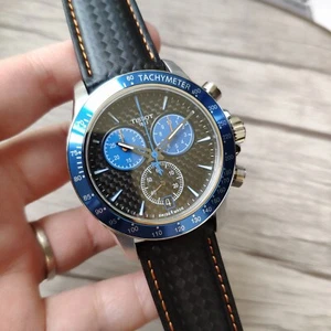 Tissot Watch T106T-SPORT, PVD Blue Plated 316 Stainless Steel Dial, - Picture 1 of 7