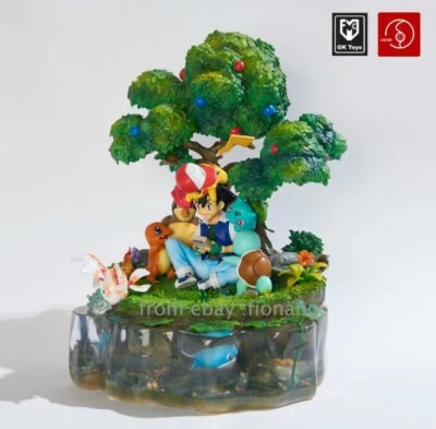 MFC Exclusive  Annual Set Ash Pikachu Charmander Handcrafted Figures - Image 1 of 4