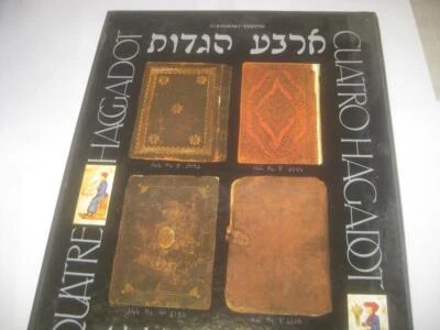 GORGEOUS FACSIMILE OF 4 HAGGADOT from the treasures of the Jewish National and U - Image 1 of 4