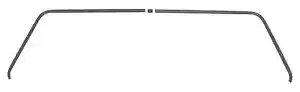 USA-Made 1964-65 Chevelle Cutlass F85 4Dr Inside Rear Window Trim NEW TrimParts - Picture 1 of 1