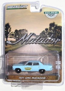 GREENLIGHT DUKES OF HAZZARD TRI-COUNTIES BONDING COMPANY 1971 AMC MATADOR DIFÍCIL DE ENCONTRAR - Imagen 1 de 3