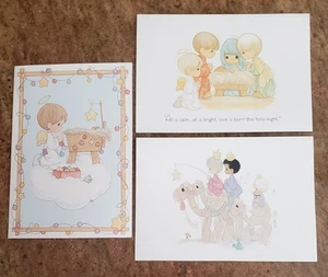 19 Precious Moments Christmas Cards Hallmark 1997-1999 Manger Camel Angel Unused - Picture 1 of 8