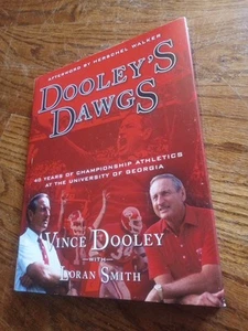 SIGNED Vince Dooley Loran Smith Book Dooley's Dawgs Hardcover - Picture 1 of 4