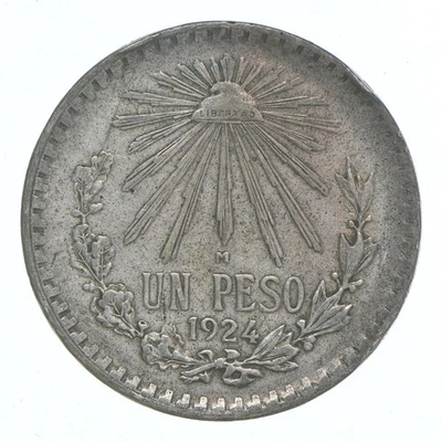 1924 Mexico 1 Peso *631 - Image 1 of 3