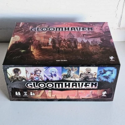 Gloomhaven Board Game by Cephalofair Games With Wooden Holders Played Read Desc - Image 1 of 4