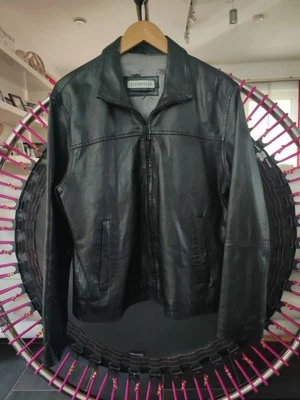 Herrenjacke Jacke Lederjacke Clockhouse C&A Gr. L Schaf-Nappaleder  *sehr gut* - Bild 1 von 4