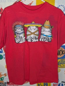 VINTAGE THE WILD BUNCH 1992 T-SHIRT ROT L - Bild 1 von 8