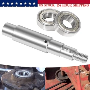 50051387 Spindle Shaft & 88749 Bearings Kit for Bush Hog 50051388/99685 Spindle - Picture 1 of 9