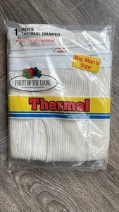 Fruit of the Loom Thermo Unterwäsche Long Johns NEU 1983 USA MADE Gr. XXL 46-48 - Bild 1 von 6