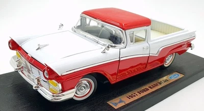 Road Legends 1/18 Scale Diecast 92208 - 1957 Ford Ranchero - Red - Image 1 of 4