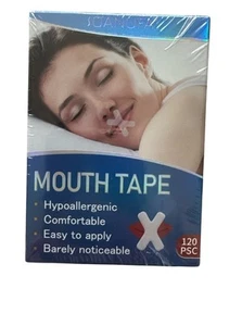 Mouth Tape 120 pcs Hypoallergenic - Picture 1 of 2