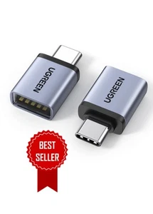 UGREEN USB C to USB Adapter 10Gbps, 2 Pack Type Aluminum OTG - Picture 1 of 5