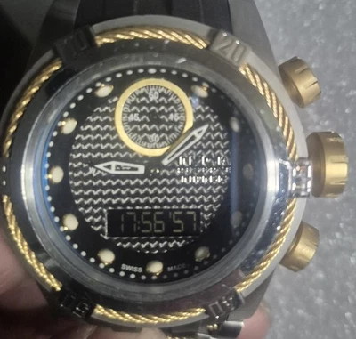 Reloj 12490 Invicta Reserve Ana-Digit Bolt Zeus INTRÍNSECO Hecho en Suiza Foto 1 de 4