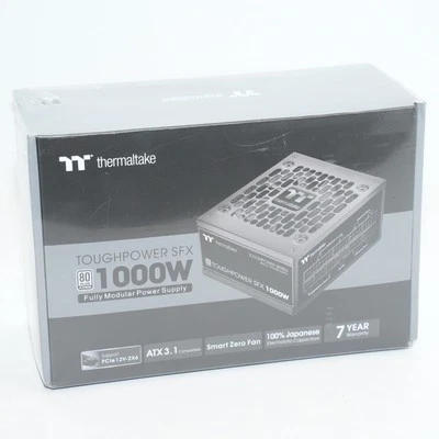 Thermaltake Toughpower SFX ATX 3.1 1000W 80+ PLATINUM Power Supply - Image 1 of 2